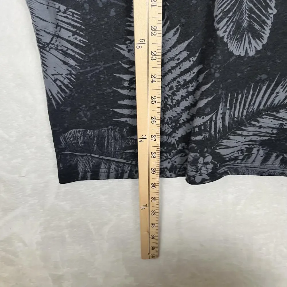 Under Armour Warrior Mana T-Shirt Mens 2XL Black Project Rock Tropical Training